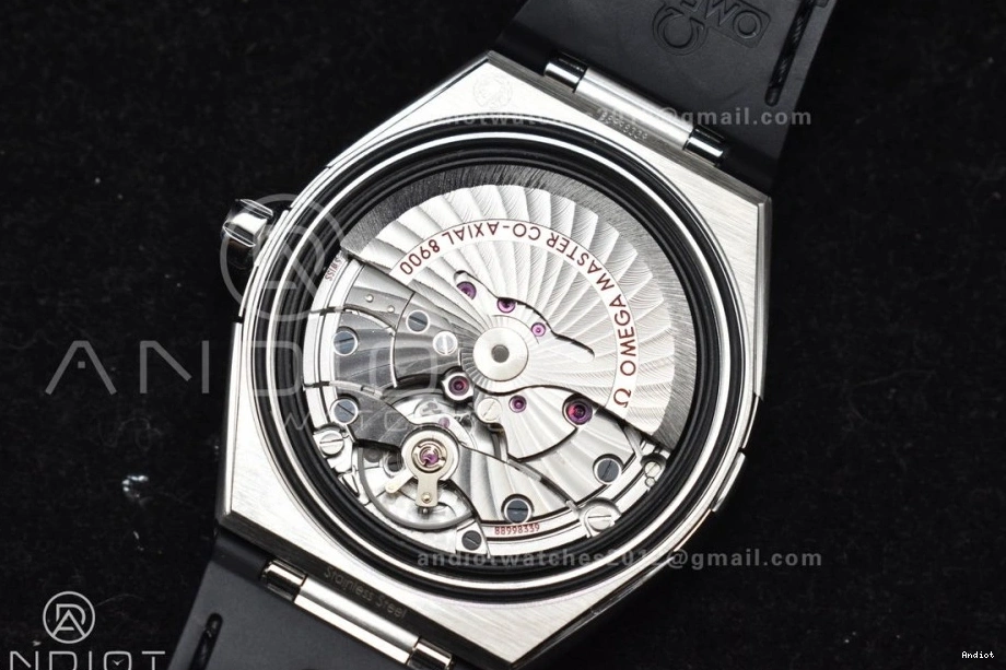 Edition on Black Super Constellation 1:1 Gummy Strap SS Clone Best VSF Dial Gray A8900 1226